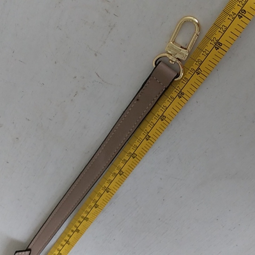 Tan Strap Gold Hardware Replacement Crossbody Bag… - image 4